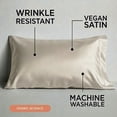 thumbnail image 5 of NIGHT Satin Pillowcase & Scrunchies Gift Set, 7 pc., 5 of 9