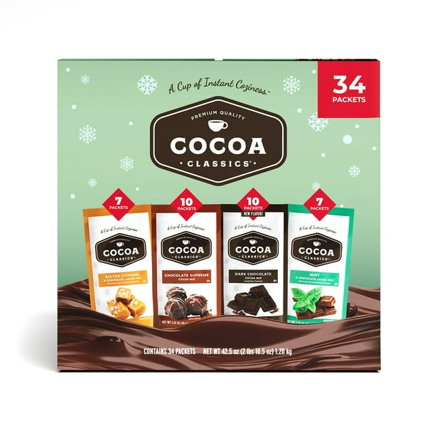 Cocoa Classics Hot Cocoa Mix, Variety Pack, 34 pk. - Samsclub.com