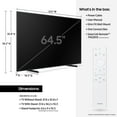 thumbnail image 5 of SAMSUNG 65" Class The Frame QLED 4K Smart TV w/ Quantum HDR QN65LS03BDFXZA, 5 of 13