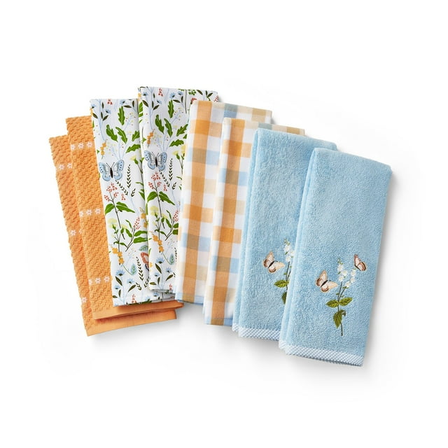 Member's Mark 8-Piece Kitchen Towel Set, Spring