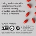 thumbnail image 6 of Sports Research Vitamin B-Complex, B12, Folate, Plant Based Soft Gels, 150 ct, 6 of 7