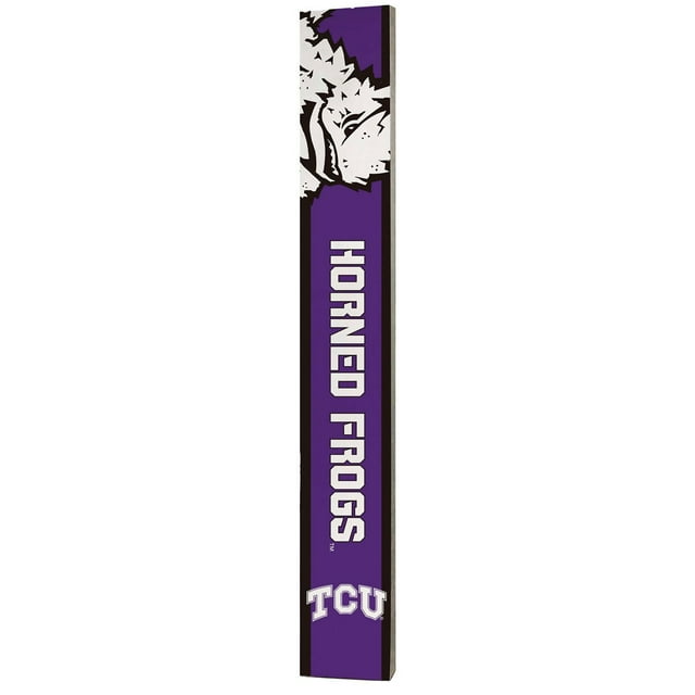 NCAA 8" x 60" Reversible Porch Greeter Sign