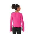 thumbnail image 4 of Member's Mark Girls 2-Pack Long Sleeve Ribbed Tee, 4 of 12