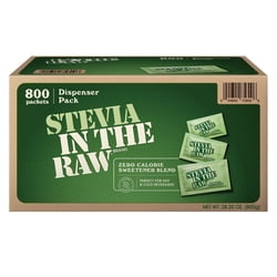 Stevia In The Raw Sweetener Packets, 800 ct