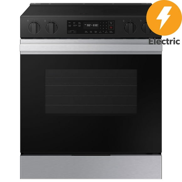 Samsung Bespoke 6.3 cu. ft. Slide-In Electric Range w/ Safety Knobs