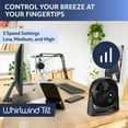 thumbnail image 5 of Lasko Whirlwind Tilt 12" Table Fan with Wall-Mount Option, Choose Color, 5 of 11