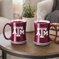 thumbnail image 5 of Logo Brands Texas A&M Aggies 14oz Relief Mug Set, 5 of 5