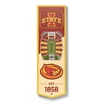 thumbnail image 1 of YouTheFan Iowa State Cyclones 6"x19" 3D Stadium View Banner, 1 of 6