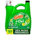 thumbnail image 1 of Gain + Oxi Liquid Laundry Detergent, Original, 159 Loads, 170 fl. oz., 1 of 7