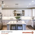 thumbnail image 4 of SYLVANIA LED SMART 60W A19 Light Bulb, color changing works with Alexa, Google Assistant, and Siri shortcuts - 4 Pack, 4 of 5
