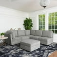 thumbnail image 1 of Rory Fabric 6-Piece Modular Sectional, Assorted Colors, 1 of 18