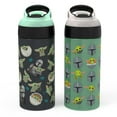 thumbnail image 4 of Zak Designs Antimicrobial 14-oz. Stainless Steel Vacuum Insulated Kids Riverside Bottle, 2-Piece Set, Choose Color, 4 of 5