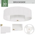 thumbnail image 3 of Hunter 30" Brookside Matte Black Ceiling Fan with LED Light Kit and Handheld Remote, 3 of 20