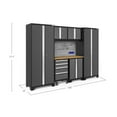 thumbnail image 3 of NewAge Products Bold Series 7 Piece Cabinet Set, 108" W x 18" D x 76.75" H, 3 of 8