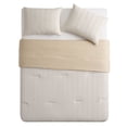 thumbnail image 3 of VCNY Home Herringbone 3-Piece Microfiber Comforter Set, Assorted Sizes, 3 of 5