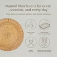 thumbnail image 2 of Over&Back Rattan Placemat, Set of 2, 2 of 7