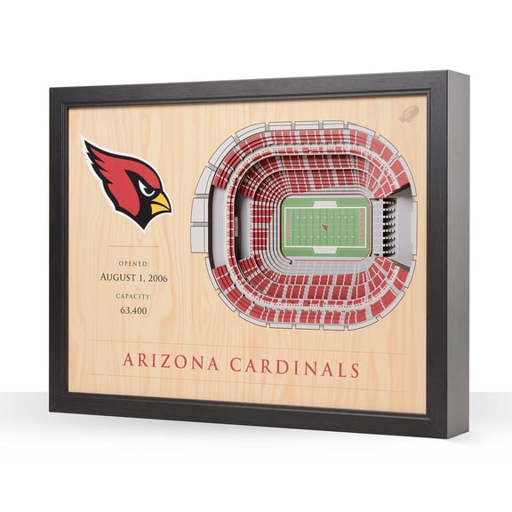 YouTheFan NFL 25.5" x 19.5" 25-Layer Stadium View 3D Wall Art