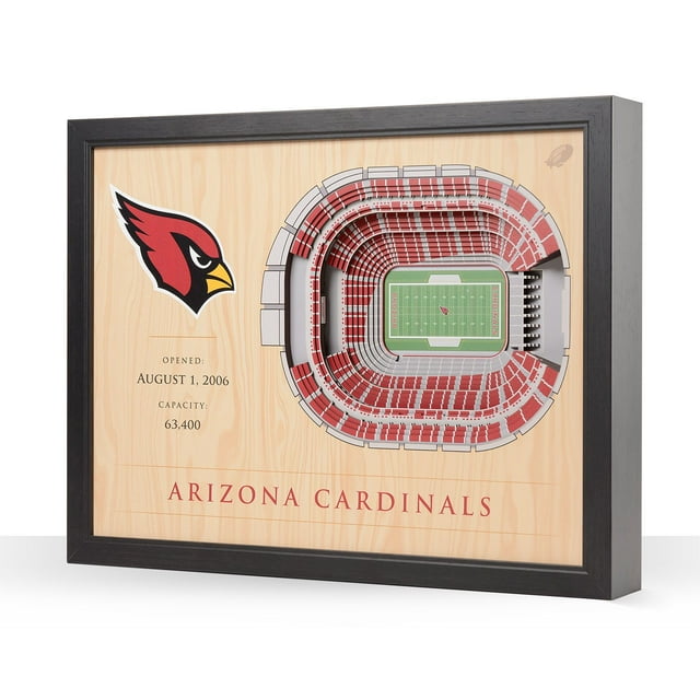 YouTheFan NFL 25.5" x 19.5" 25-Layer Stadium View 3D Wall Art