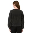 thumbnail image 3 of Edited by Maren Morris Women's Fringe Sweatshirt, 3 of 13