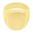 thumbnail image 2 of Squared Signet Ring in 14K Gold, 2 of 9