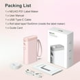 thumbnail image 5 of Nelko P21 Bluetooth Label Printer with 14x40mm 100pcs roll, 5 of 8