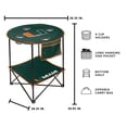thumbnail image 5 of Logo Brands NCAA 27.6" Round Tailgate Table with Shelf, 5 of 5