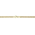 thumbnail image 5 of Semi Solid Rope Chain Necklace in 14K Gold, 5 of 11