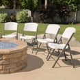 thumbnail image 9 of Lifetime Commercial Grade Contoured Folding Chair, Assorted Colors 4 Pack, 9 of 9