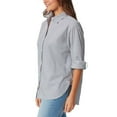 thumbnail image 2 of Gloria Vanderbilt Women's Button Down Shirt, 2 of 8