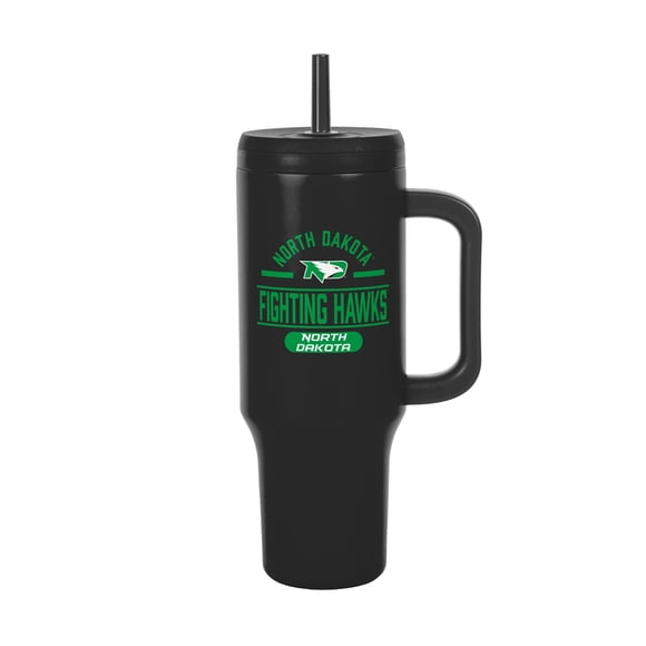 Logo Brands North Dakota Fighting Hawks Stainless Steel Leakproof Tumbler