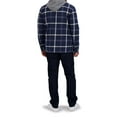 thumbnail image 6 of Aeropostale Men's Flannel Button-Down Hoodie, 6 of 11