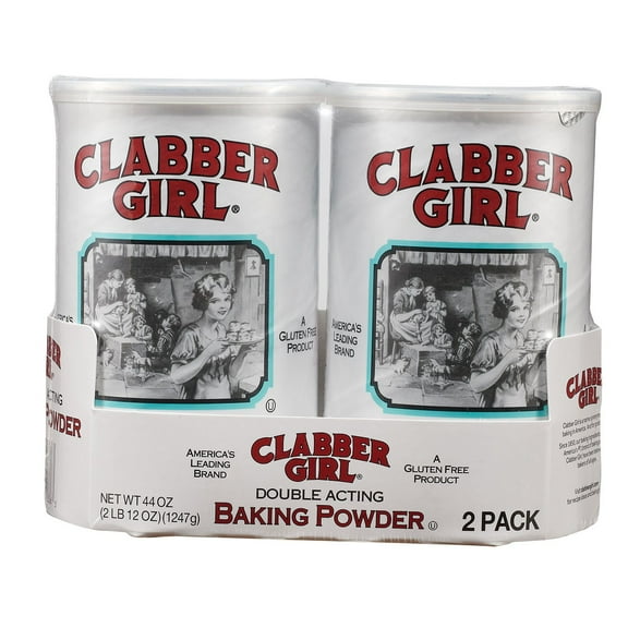 Clabber Girl Baking Powder, 22 oz., 2 pk.