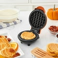 thumbnail image 4 of Dash Halloween Mini Waffle Set, includes Pumpkin, Skull and Spider Web Waffle Makers, 4 of 6