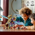 thumbnail image 2 of LEGO NINJAGO Arc Dragon of Focus Kids Toy, 869 pcs., 2 of 6