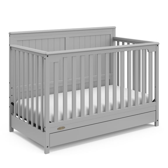 Graco Hadley 5-in-1 Convertible Crib with Drawer, Choose Color