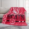 thumbnail image 2 of Logo Brands Grand Blanc High School 60"x70" Super Plush Blanket, 2 of 7