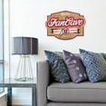 thumbnail image 2 of YouTheFan Utah Utes 17"x12.5" 3D Multi-Layered Fan Cave Sign, 2 of 5