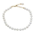 thumbnail image 1 of Children's 5" w/.5" Extender 4-4.5mm Cultured Freshwater Pearl Bracelet in 14K Gold, 1 of 4