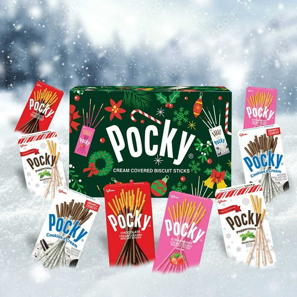 Glico Pocky Holiday Flavors Variety Pack, 10 pk. - Samsclub.com