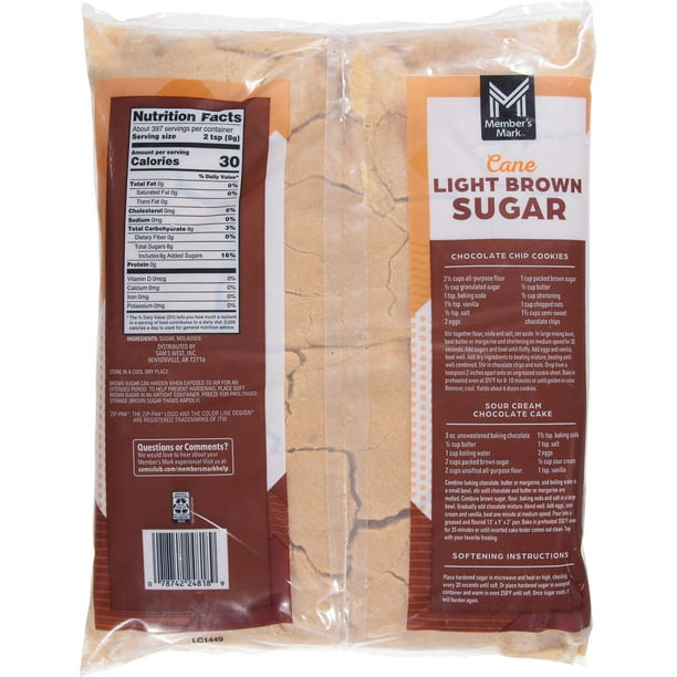 Member's Mark Light Brown Sugar, 7 lbs. - Samsclub.com