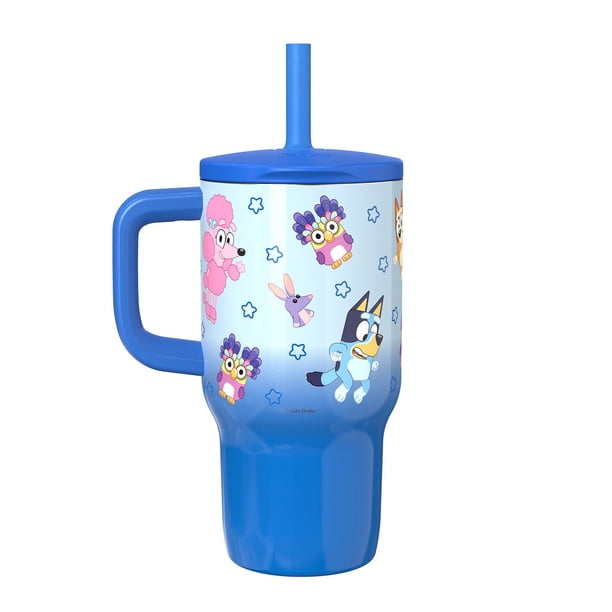 Zak Designs 16oz Stainless Steel Double-Wall Tumbler for Kids with