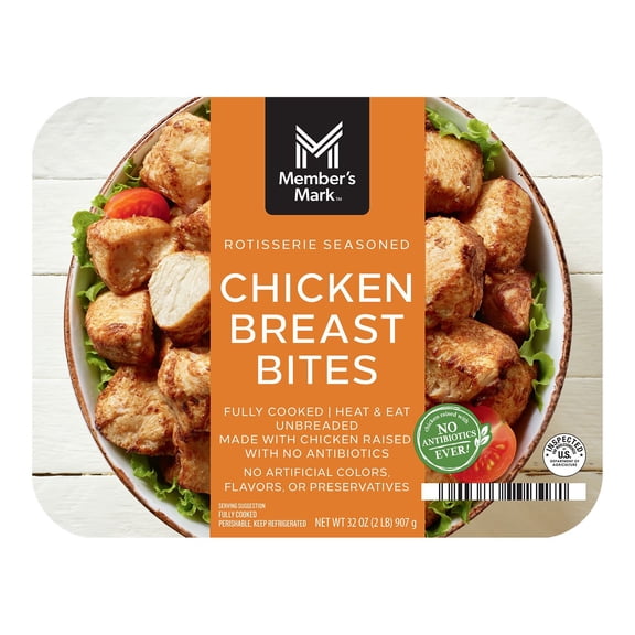 Member's Mark Rotisserie Chicken Bites, 2 lbs.