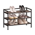 thumbnail image 9 of Seville Classics 3-Tier Resin Slat Shoe Rack, 26.5" W x 12.2" D x 19" H Assorted Colors, 9 of 22
