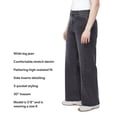 thumbnail image 5 of Hudson Women's Wide Leg Jean, 5 of 12