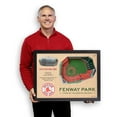 thumbnail image 4 of YouTheFan MLB 25-Layer Stadium View 3D Wall Art, 4 of 5