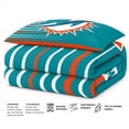 thumbnail image 5 of Logo Brands Miami Dolphins Comforter Set, 5 of 5