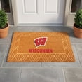thumbnail image 2 of Logo Brands Wisconsin Badgers Coir Outdoor Mat, 2 of 3