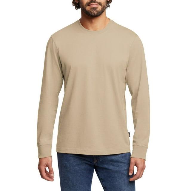 Eddie Bauer Men's Long Sleeve Crewneck T-Shirt