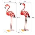 thumbnail image 6 of Member's Mark Metal Flamingo Statues, Set of 2, 6 of 6