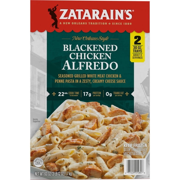 Zatarain's Frozen Blackened Chicken Alfredo 60 oz. - Samsclub.com